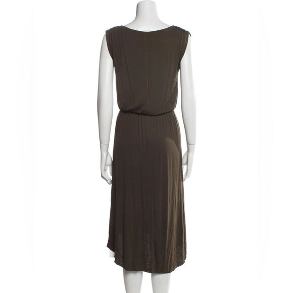 EUC Alice + Olivia Green Cowl Neck Midi Length Dress Size XS - Picture 3 of 9